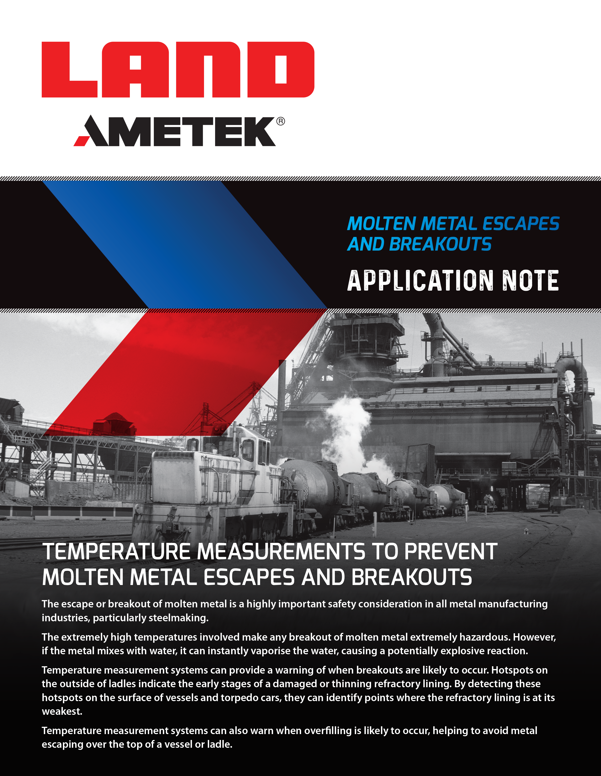Molten Metal Escapes and Breakouts - Application Note