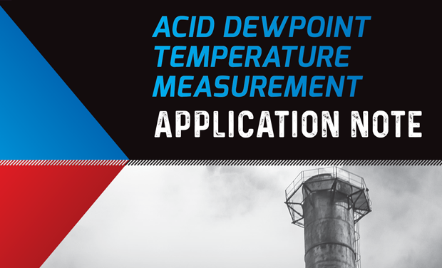 Anwendungshinweis - Messung der Säuretaupunkttemperatur