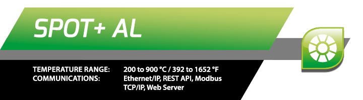 SPOT+ AL Pyrometer für Die HerstellungUnd Verarbeitung von Aluminium  