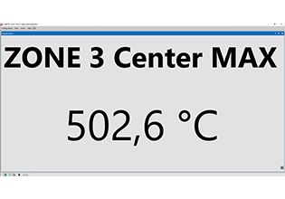 LSPro Configuration Software - Value Display